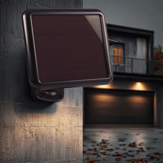 Solarny naświetlacz LED z czujnikiem IP44 MCE442 