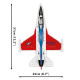 Klocki F-16 FST Flight 375 elementów