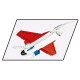 Klocki F-16 FST Flight 375 elementów