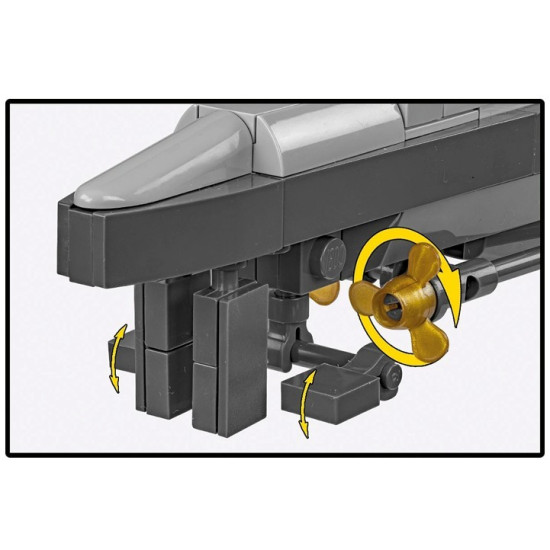 Klocki U-Boot U-52 474 elementy