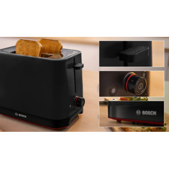 Toster MyMoment TAT3M123 czarny