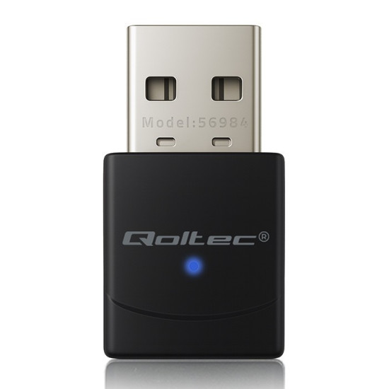 Bezprzewodowy mini Adapter Wi-Fi 6 | Standard AX | Bluetooth 5.4 | USB | 900Mbps 