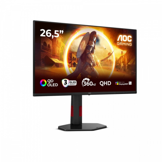 Monitor 26.5 cala Q27G4SDR QD-OLED 360Hz HDMIx2 DP Pivot