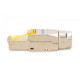 Wtyk modularny RJ45 kat.6A, PoE++, 10GbE, STP, ekranowany, beznarzędziowy, zakręcany, metalowy, AWG 22-27, linka/drut