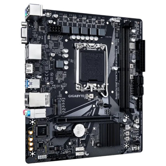 Płyta główna H610M S2H V2 s1700 2DDR 5 DP/HDMI/DSUB M.2 mATX 