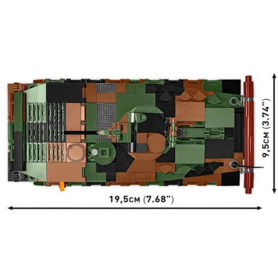 Klocki BWP-1 756 elementów 