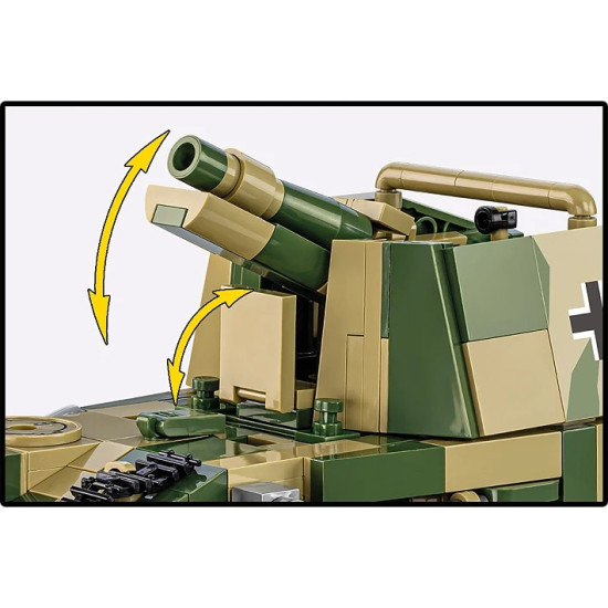 Klocki SD.KFZ.138/1 Grille 720 elementów