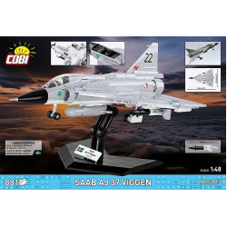 Klocki Saab AJ 37 Viggen 881 elementów