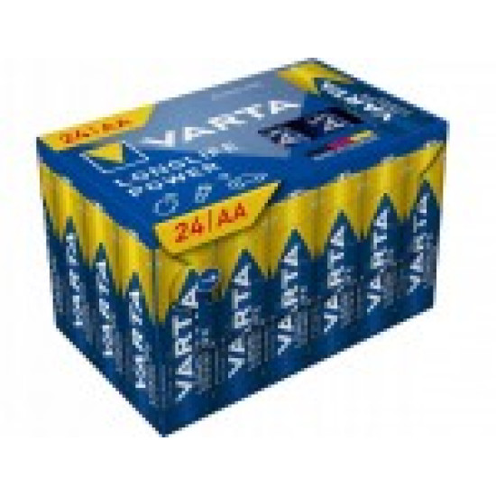 Baterie Alkaliczne R6(AA) Longlife Power 24szt. NEW 