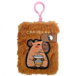 Brelok notesik Kapibara display mix 12 sztuk