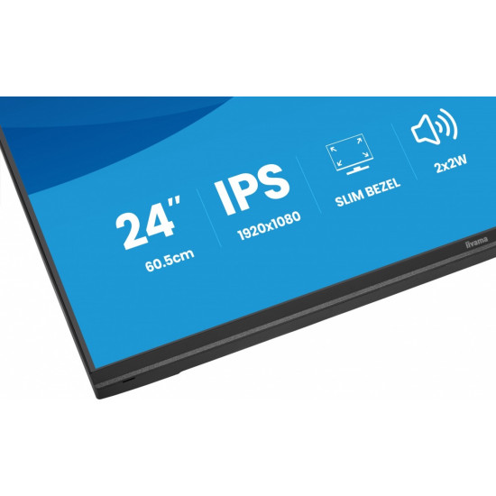 Monitor  ProLite 23.8 cala X2497HSU-B1 IPS,FHD,HDMI,DP,120Hz,350CD,2xUSBv3.2,   2xUSB-C, GW 5lat