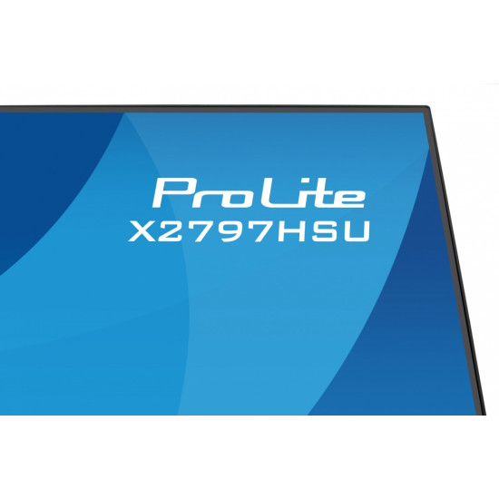 Monitor  ProLite 27 cali X2797HSU-B1  IPS,FHD,HDMI,DP,120Hz,350CD,2xUSBv3.2,  2xUSB-C, GW 5lat 