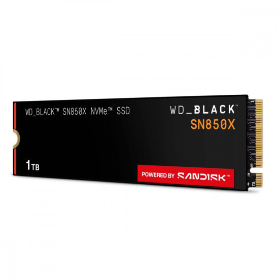 Dysk SSD WD Black 1TB SN850X NVMe M.2 PCIe Gen4 2280