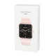 Smartwatch LCD, BT5.2 IP68, różowy 