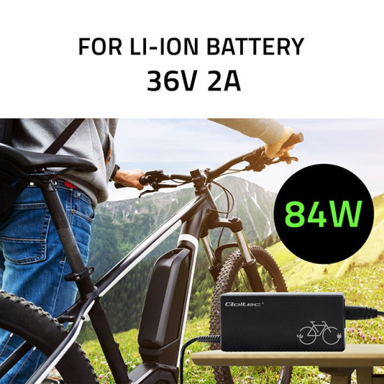 Ładowarka do baterii roweru elektrycznego 36V | 42V | 2A |       5.5*2.5 
