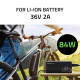 Ładowarka do baterii roweru elektrycznego 36V | 42V | 2A |       5.5*2.5 