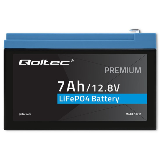 Akumulator LiFePO4 Litowo-Żelazowo-Fosforanowy | 12.8V |  7Ah |  89.6Wh | BMS 