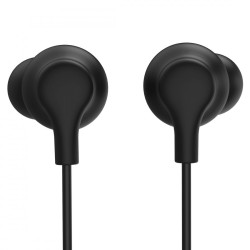 Słuchawki douszne Curly USB-C czarne 