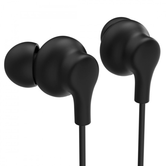 Słuchawki douszne Curly USB-C czarne 
