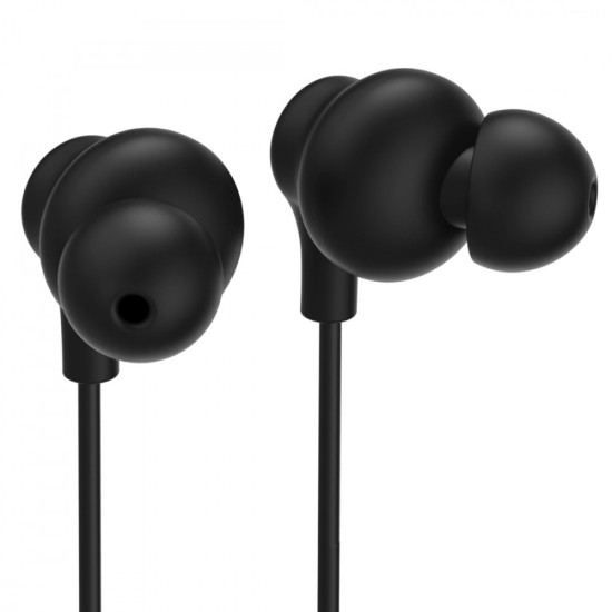 Słuchawki douszne Curly USB-C czarne 