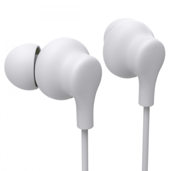 Słuchawki douszne Curly USB-C białe 