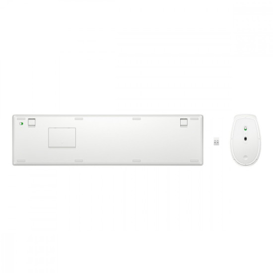 Zestaw klawiatura i mysz 650 bezprzewodowy biały 4R016AA#ABB 