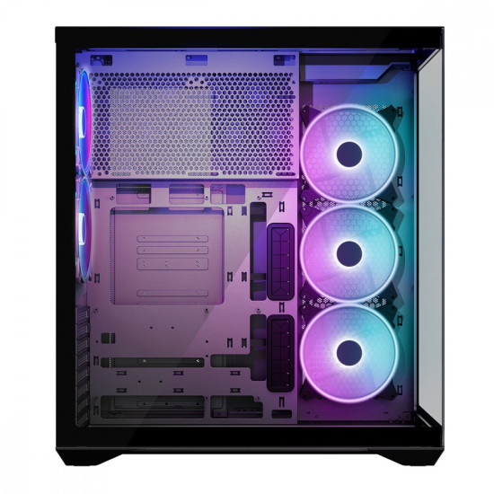 Obudowa Volcano Space XL ARGB Full Tower 5 wentylatorów, czarna
