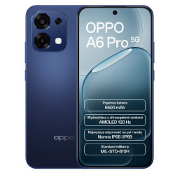 Smartfon A6 Pro 5G 8/256GB Niebieski CPH2781