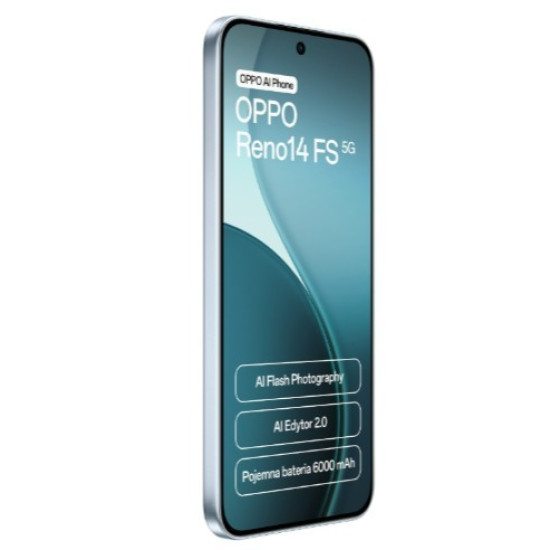 Smartfon Reno14 FS 5G 12/ 512GB Niebieski CPH2743
