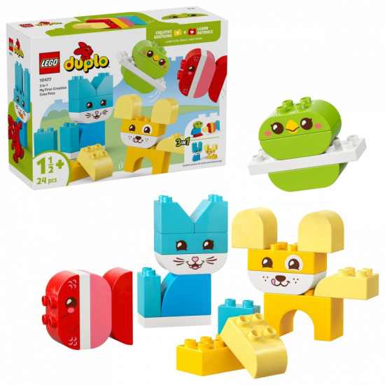 Klocki DUPLO 10477 Kreatywne zwierzaki 3 w 1