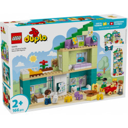 Klocki DUPLO 10470 Nowoczesny dom rodzinny 3 w 1 z figurkami