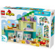 Klocki DUPLO 10470 Nowoczesny dom rodzinny 3 w 1 z figurkami