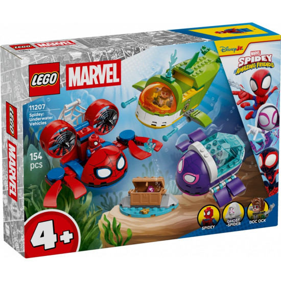 Klocki SPIDEY 11207 Spidey: podwodne pojazdy
