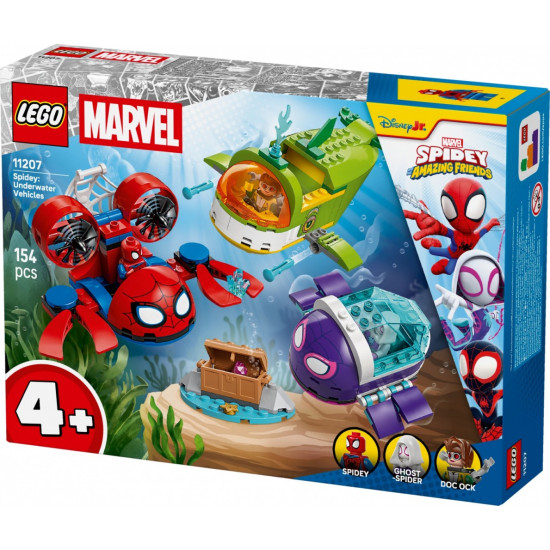 Klocki SPIDEY 11207 Spidey: podwodne pojazdy