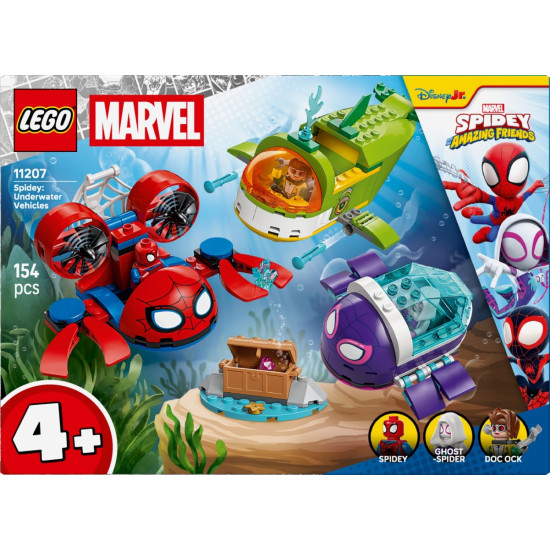 Klocki SPIDEY 11207 Spidey: podwodne pojazdy