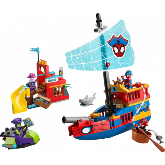 Klocki SPIDEY 11208 Statek piracki drużyny Spideyego
