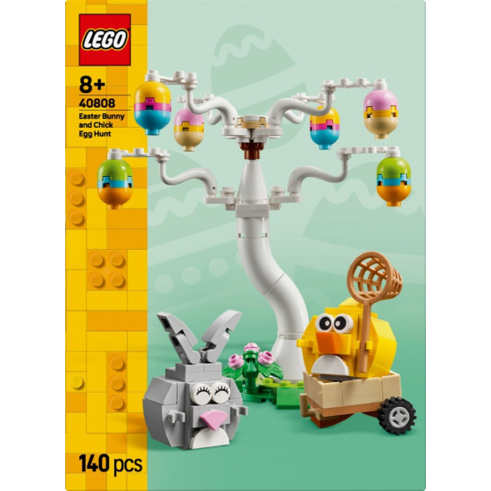 Klocki 40808 Poszukiwanie pisanek z zajączkiem i kurczaczkiem