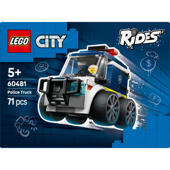 Klocki City 60481 Pojazdy - Ciężarówka policyjna