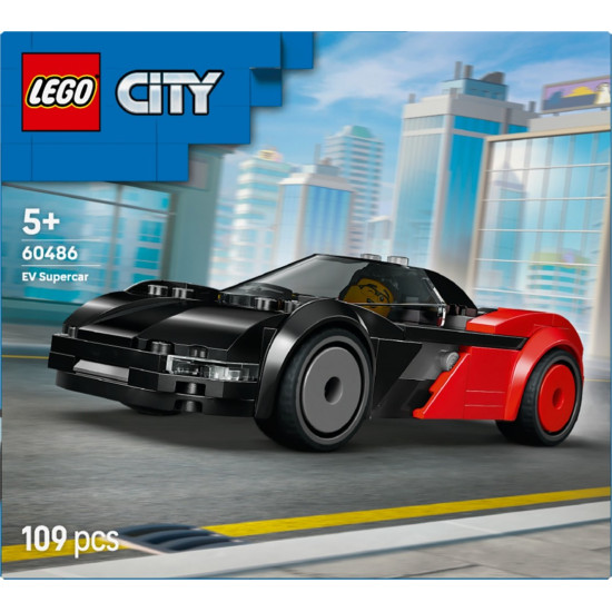 Klocki City 60486 Supersamochód elektryczny