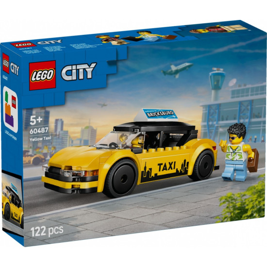 Klocki City 60487 Żółta taksówka