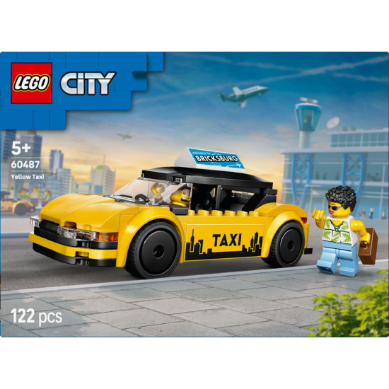 Klocki City 60487 Żółta taksówka
