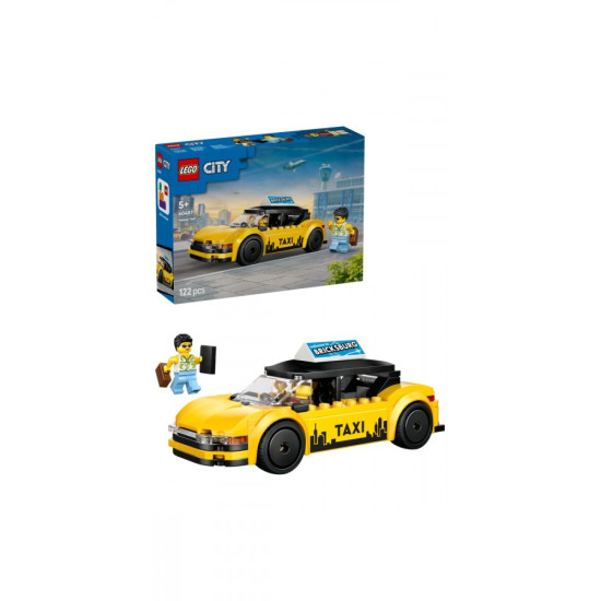 Klocki City 60487 Żółta taksówka