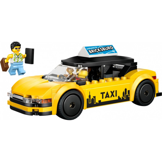 Klocki City 60487 Żółta taksówka