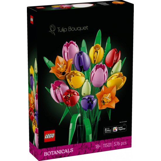 Klocki Botanicals 11501 Bukiet tulipanów