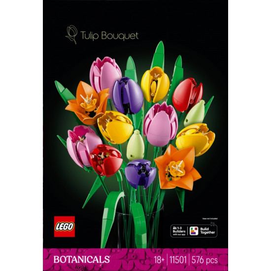 Klocki Botanicals 11501 Bukiet tulipanów