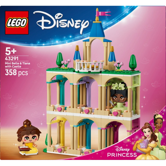 Klocki Disney 43291 Mała Bella i Tiana z zamkiem