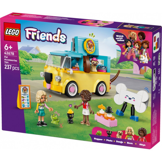 Klocki Friends 42678 Furgonetka z akcesoriami dla zwierząt