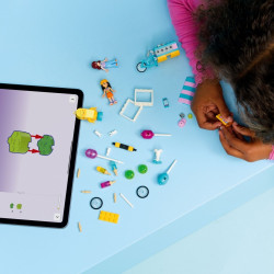 Klocki Friends 42692 Stoisko z lodami i balonami