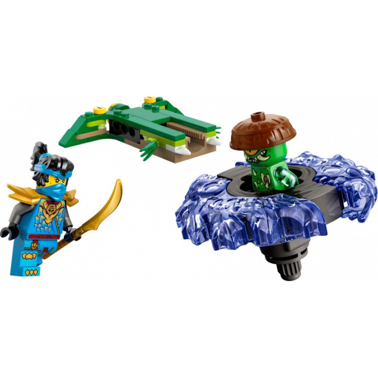 Klocki Ninjago 71849 Nya kontra zmutowany potwór na spinnerze