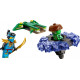 Klocki Ninjago 71849 Nya kontra zmutowany potwór na spinnerze